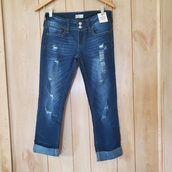 SO Denim - NWT SO BLUE CROPPED Women’s JEGGING Size 5